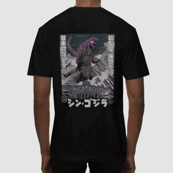 Gojira Battle Black -  Round Neck T - shirt
