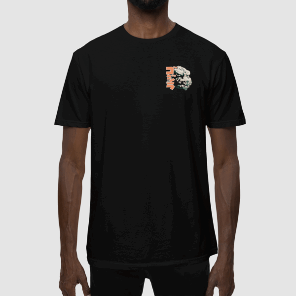 Gojira Art Black -  Round Neck T - shirt - Image 2