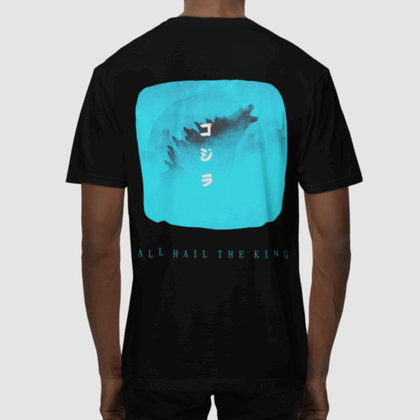 All Hail The King Black -  Round Neck T - shirt