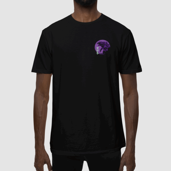 Long Live The King Black -  Round Neck T - shirt - Image 2