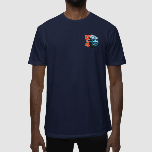 ROAR Navy Blue -  Round Neck T - shirt - Image 2