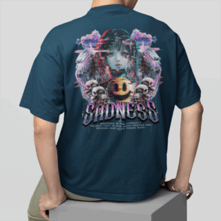 Away Petrol - Round Neck T-shirt