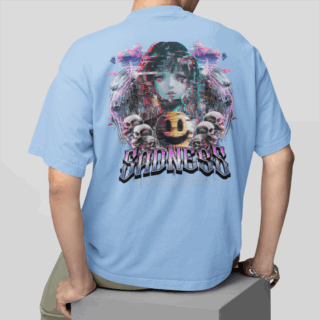 Away SKY - Round Neck T-shirt