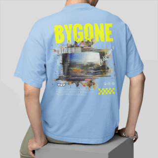 BYGONE  SKY - Round Neck T-shirt