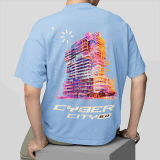 CITY 5.0 SKY  - Round Neck T-shirt