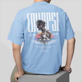 COLLAPSE  SKY - Round Neck T-shirt