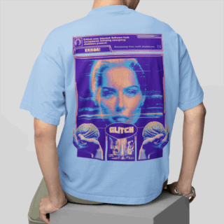 ERROR  SKY - Round Neck T-shirt