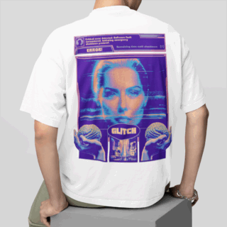 ERROR  White - Round Neck T-shirt