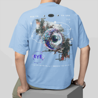 EYE  SKY - Round Neck T-shirt