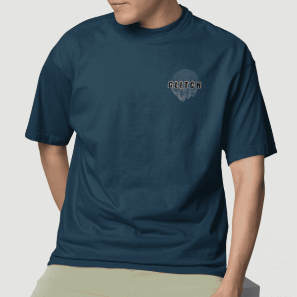 ALIEN  Petrol - Round Neck T-shirt - Image 2