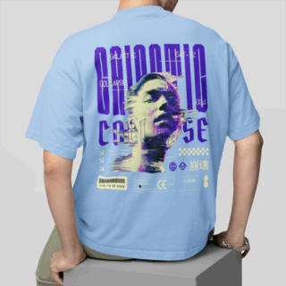 GALACTIC  SKY - Round Neck T-shirt