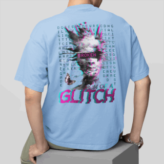 Broken SKY - Round Neck T-shirt