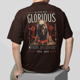 GLORIOUS Coffee - Round Neck T-shirt