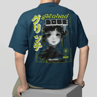 Godess Petrol - Round Neck T-shirt