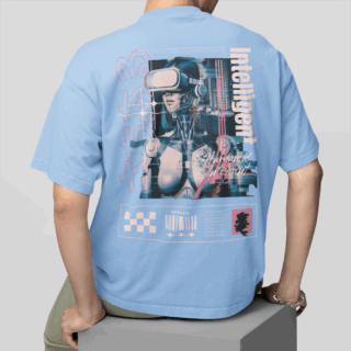 Intelligent SKY - Round Neck T-shirt