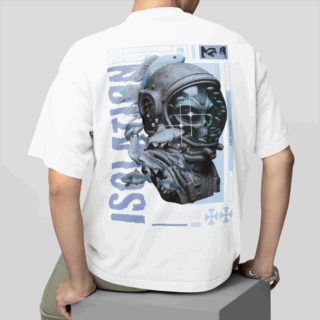 Issoletion White - Round Neck T-shirt