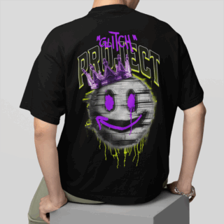 Project Black - Round Neck T-shirt