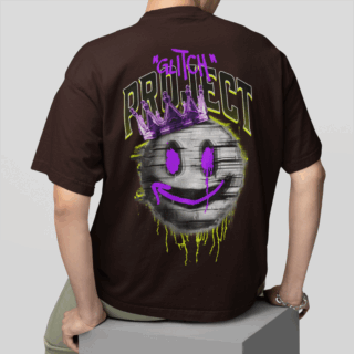 Project Coffee - Round Neck T-shirt