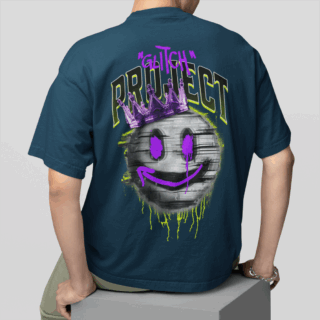 Project Petrol - Round Neck T-shirt