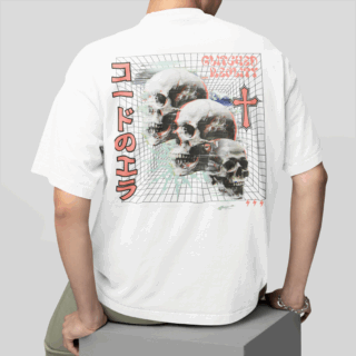 Reality White - Round Neck T-shirt