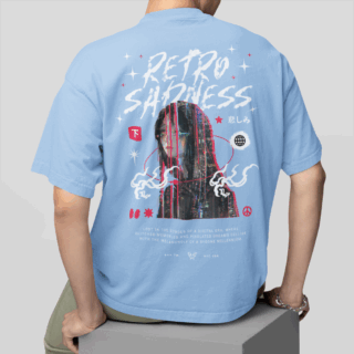 Sadness SKY - Round Neck T-shirt