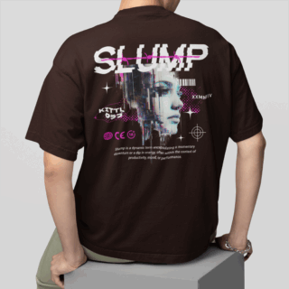 Slump Coffee - Round Neck T-shirt