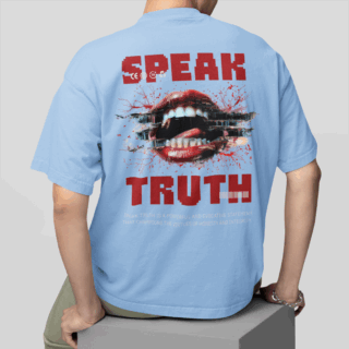 Speak SKY - Round Neck T-shirt