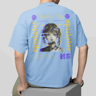 Stalked SKY - Round Neck T-shirt