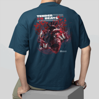 Tender Petrol - Round Neck T-shirt