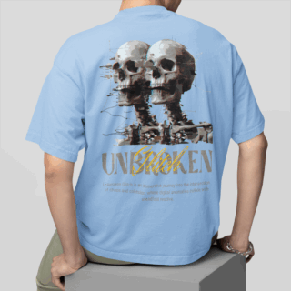 Unbroken SKY - Round Neck T-shirt