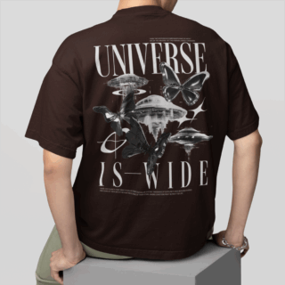 Universe Coffee - Round Neck T-shirt
